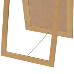 Vidaxl Free-Standing Mirror Baroque Style 160X40 Cm Gold - thumbnail 5
