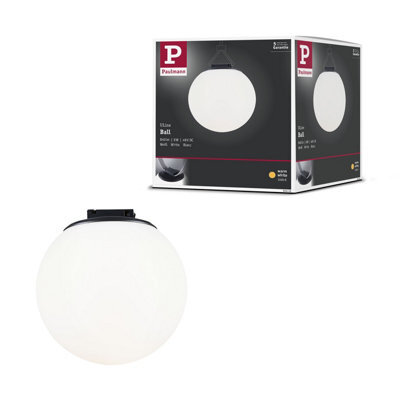 Paulmann 94616 Uline Led Pendant Ball 795Lm 8W 150 mm 3000K Black - image 1