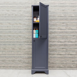 Plum&clay Belmont Traditional Blue Grey 3 Piece Bathroom Furniture Set - thumbnail 6