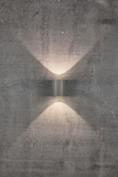 Nordlux Canto Outdoor Aluminium Wall Light Weatherproof Grey,mains Led - thumbnail 5