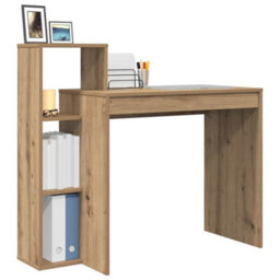 Berkfield Computer Desk Artisan Oak Engineered Wood Standard Compact Desk - thumbnail 3