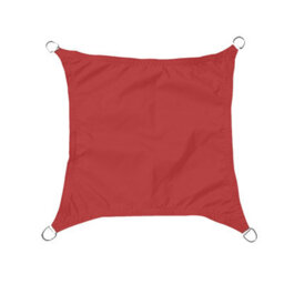 Sundaze 3.6X3.6M Square Terracotta Sun Shade Sail Outdoor Garden Patio Sunscreen Uv Block With Free Rope - thumbnail 1