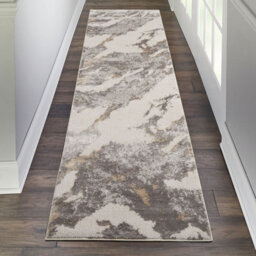 Nourison Silky Textures Sly03 Brown Ivory Rug-119Cm X 180Cm - thumbnail 2