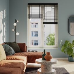 GoodHome Lone Black Pvc Venetian Blind (W)90Cm (L)180Cm - thumbnail 2