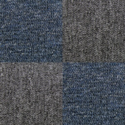MonsterShop 40 X Carpet Tiles 10M2 Storm Blue And Anthracite - thumbnail 2