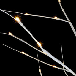 Taylor & Brown 4Ft 48 Led White Birch Twig Tree Light, Twinkling Christmas Twig Tree With Lights, Led Twig Christmas Tree - thumbnail 3