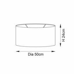 Luminosa Lighting Luminosa Cylinder Straight Sided Cylinder Shade Black Fabric - thumbnail 5
