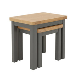 The Furniture Market Marbury Slate Grey Nest Of 2 Side Tables - thumbnail 6