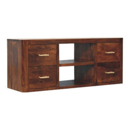 Artisan Furniture Solid Wood Luca Media Unit - thumbnail 3