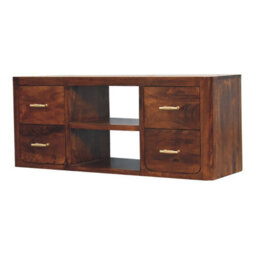 Artisan Furniture Solid Wood Luca Media Unit - thumbnail 4