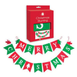 Anker Merry Christmas Felt Bunting For Christmas Decorations - thumbnail 1