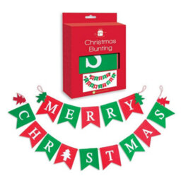 Anker Merry Christmas Felt Bunting For Christmas Decorations - thumbnail 2