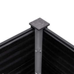 Berkfield Modern Garden Raised Bed 300X100X91 Cm Wpc Grey - thumbnail 5