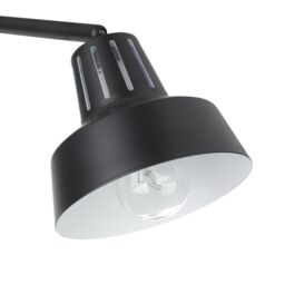 GoodHome Yarra Modern Matt Metal Black 3 Lamp Led Ceiling Light - thumbnail 4
