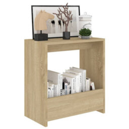 Vidaxl Side Table Sonoma Oak 50X26X50 Cm Engineered Wood - thumbnail 3