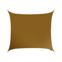 Kookaburra 3.6M Square Water Resistant Mocha Brown Garden Patio Sun Shade Sail Canopy 96.5% Uv Block With Free Rope - thumbnail 1