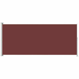 Walplus Patio Retractable Side Awning Garden Sun Shade Canopy Gazebo For Back Door, Porch, Patio 180X500 Cm Brown - thumbnail 2