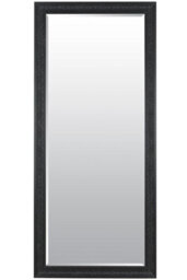 Mirroroutlet Langton Black Shabby Chic Full Length Leaner Wall Mirror 160 X 73 Cm - thumbnail 2
