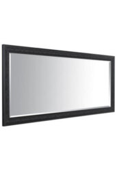 Mirroroutlet Langton Black Shabby Chic Full Length Leaner Wall Mirror 160 X 73 Cm - thumbnail 5