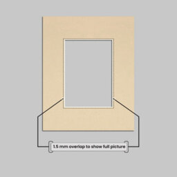 Ak Frames 8X6 Ivory Picture Mounts To Fit 5X3 Aperture Size - Mount Board Only (No Frame Included) - thumbnail 4