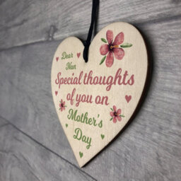 Red Ocean Nan Mothers Day Gift Wooden Heart Plaque Keepsake Mother's Day Gift For Nan - thumbnail 7