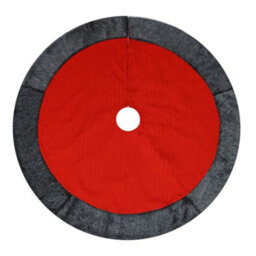 Dibor Red Nordic Xmas Christmas Tree Decoration Christmas Tree Skirt 90Cm - thumbnail 2