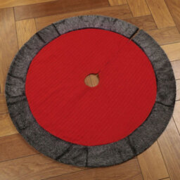 Dibor Red Nordic Xmas Christmas Tree Decoration Christmas Tree Skirt 90Cm - thumbnail 4