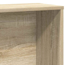 Berkfield Durable Bookcase Sonoma Oak 60X24X120 Cm Engineered Wood - thumbnail 8