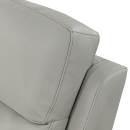 Aspire Kingsmere Power Recliner Armchair (1 Seater) In Real Leather, Pewter - thumbnail 4