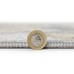 Jvl Fiora Machine Washable Door Mat & Runner Rug Quartz Chevron - thumbnail 6