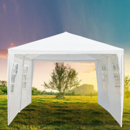 3X6M Large Garden Heavy Duty Gazebo Marquee Party Pe Tent Wedding Canopy White - thumbnail 6