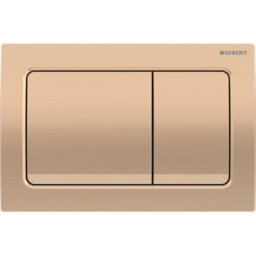 Geberit Alpha 1.12 Duofix Wc Frame Concealed Cistern Red Gold Bronze Plate Acoustic Mat 4 In 1 Set 458.039.00.2 + 115.055.qa.1 - thumbnail 3
