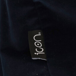 icon Kingston Classic Velvet Bean Bag Chair & Pouffe Midnight Blue Bean Bag Chair - thumbnail 6