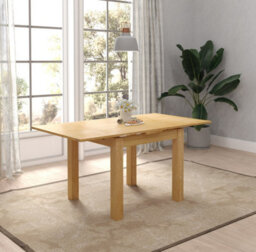 Hallowood Furniture Waverly Oak Small Extending Table - thumbnail 1