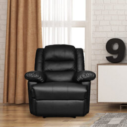 Onemill Adjustable Leather Recliner Chair Armchair Sofa Pu Leather  For Living Room Lounge - thumbnail 6