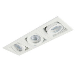 Luminosa Lighting Luminosa Xeno Led Triple Recessed Light Matt White - thumbnail 2