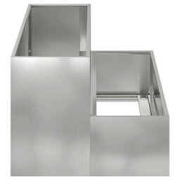 Berkfield Garden Planter Silver 100 X 60 X 45 Cm Galvanised Steel - thumbnail 7