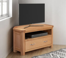 Buttercup Farm Bologna Corner Tv Unit - L51 X W102 X H56 Cm - Oak - thumbnail 2