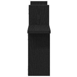 Walplus Wall Shelves 2 Pcs Black Oak 38X12X38 Cm Engineered Wood - thumbnail 6