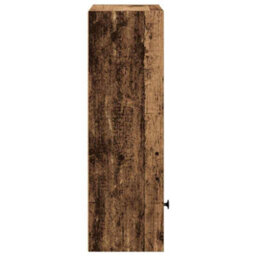 Berkfield Durable Bookcase Old Wood 31X24X77 Cm Engineered Wood - thumbnail 6