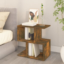 Walplus Bedside Cabinet Smoked Oak 50X30X51.5 Cm Engineered Wood - thumbnail 3