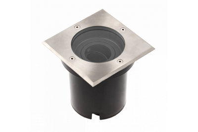 CGC Lighting Cgc Beta Square Inground Gu10 Walkover Drive Way Recessed Floor Light Adjustable Angle - image 1