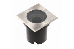 CGC Lighting Cgc Beta Square Inground Gu10 Walkover Drive Way Recessed Floor Light Adjustable Angle - thumbnail 1