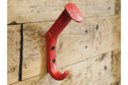Annibells Red Cast Iron Metal Railway Wall Hook (10632)
