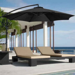 6 Bones Umbrella Replacement, Canopy Waterproof 2M Parasol Umbrella Surface,uv Protection Detachable Only Cloth Stand Not Included - thumbnail 2