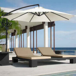 6 Bones Umbrella Replacement, Canopy Waterproof 2M Parasol Umbrella Surface,uv Protection Detachable Only Cloth Stand Not Included - thumbnail 6