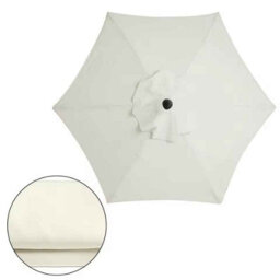 6 Bones Umbrella Replacement, Canopy Waterproof 2M Parasol Umbrella Surface,uv Protection Detachable Only Cloth Stand Not Included - thumbnail 4