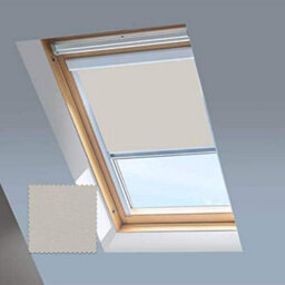 Classic Roof Blind  Window Code (03A) Stone For Keylite Roof Windows, Blackout Blind - thumbnail 5