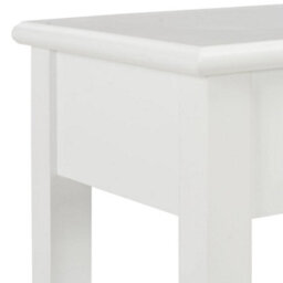 Berkfield Console Table White 110X35X80 Cm Wood - thumbnail 6