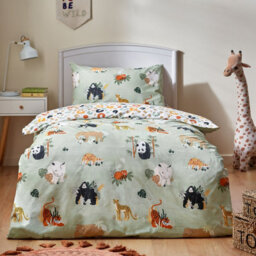Little Furn. Wildlife Safari Animal Duvet Cover Set - thumbnail 4